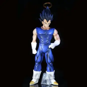 Anime Dragon Ball Super Saiyan Pragaro Vedžitas Nuolatinis Laikysena PVC Veiksmų Skaičius, Surinkimo Statula Modelis Žaislas 30cm
