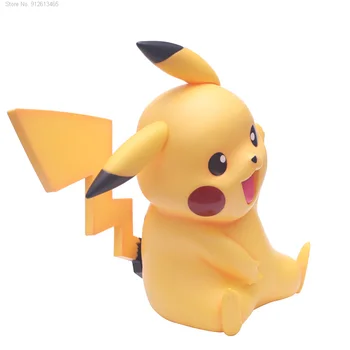 Bandai Pokemon Simbolių Modelį Ranka Veiksmų Didelis Dydis 1:2 Kišenėje Pikachu Su Skrybėlę Veiksmų Skaičius, Žaislai 40cm