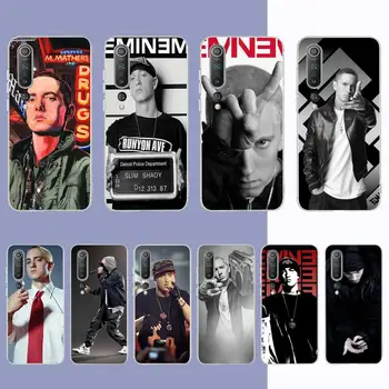 Eminem Telefono dėklas Samsung S21 A10 už Redmi Pastaba 7 9 Huawei P30Pro Garbę 8X 10i dangtis