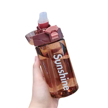 Importo Drinkware Šiaudų Tipas 450ml 550ml ekologiško Plastiko Vandens Puodelį Lauko Nešiojamų Nešiotis Vandens Butelį Lašas Shoping J145