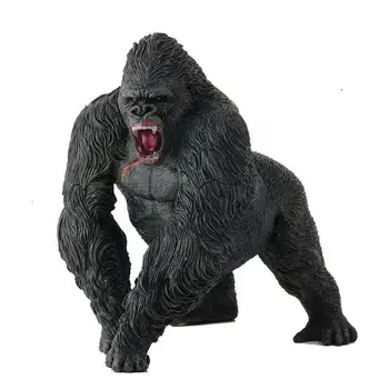 Karalius Gorila, Veiklos, Žaislų, Duomenys Orangutan Animacinių Filmų Kolekcija Vaikų Figūrėlės Modelis Lėlės Dovana Berniukas Šimpanzė Za Rep Q5l5