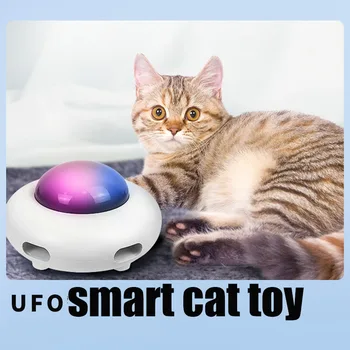 Kačių Žaislai Smart Katė Įkraunamas Elektrinis Katė Žaislas Elektros Čiulpti Plaukų Pašalinti Kačių Plaukų Automatiškai Įjungti Funny Cat Ratas