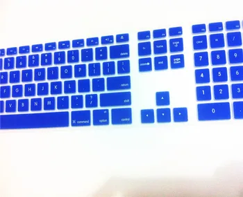 Kompiuterio Darbalaukio Spalvos Silikoninis klaviatūros Viršelis Odos Gynėjas su skaičių klaviatūra Apple iMac G5/G6
