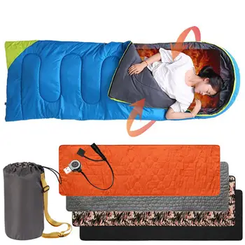 Lauko Šildymo Miega Kilimėlis Camping Izoliacija Penkių Zonų Veidrodėliai Miegui Čiužinį, miegmaišį Čiužinys Pad USB Powered