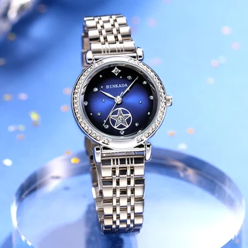Naujas Dizainas garsaus prekės ženklo Moterų Kvarciniai laikrodžiai originali vandeniui mažumų stiliaus temperamentas madinga aukštos kokybės ponios žiūrėti