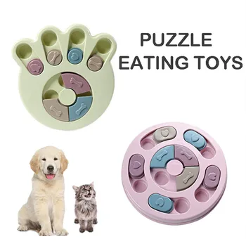 Pet Feeder Katė Šuns Įspūdį valgyti Žaislus, Lėtai Mokymo Žaidimas Dubenys Išvengti Nutukimo Išvengti Kritinių Naminių Reikmenys