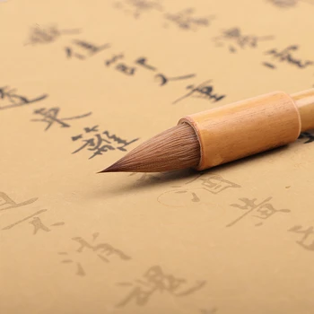 Weasel Plaukų Kinų Kaligrafija Šepečiai Nustatyti Kinų Kopiją Raštų Rašymo Teptuku Kinijos Mažas Reguliariai Scenarijų Rašymo Teptuku Pen