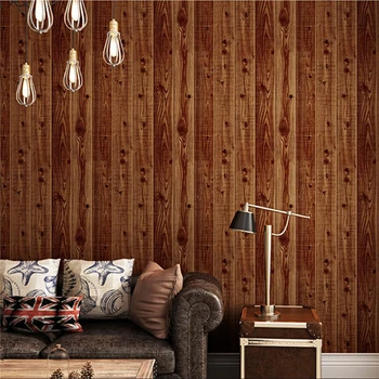 wellyu medžio Imitacija, lentos, nostalgišką retro medienos tekstūros medienos spalva Kinijos klasikinis Kinų stiliaus 3d tapetai
