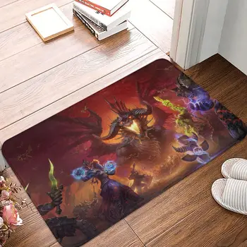 World Of Warcraft neslidus Słomianka Dragon Vonia, Virtuvė Mat Maldos Kilimų Šiuolaikinių Namų Dekoro